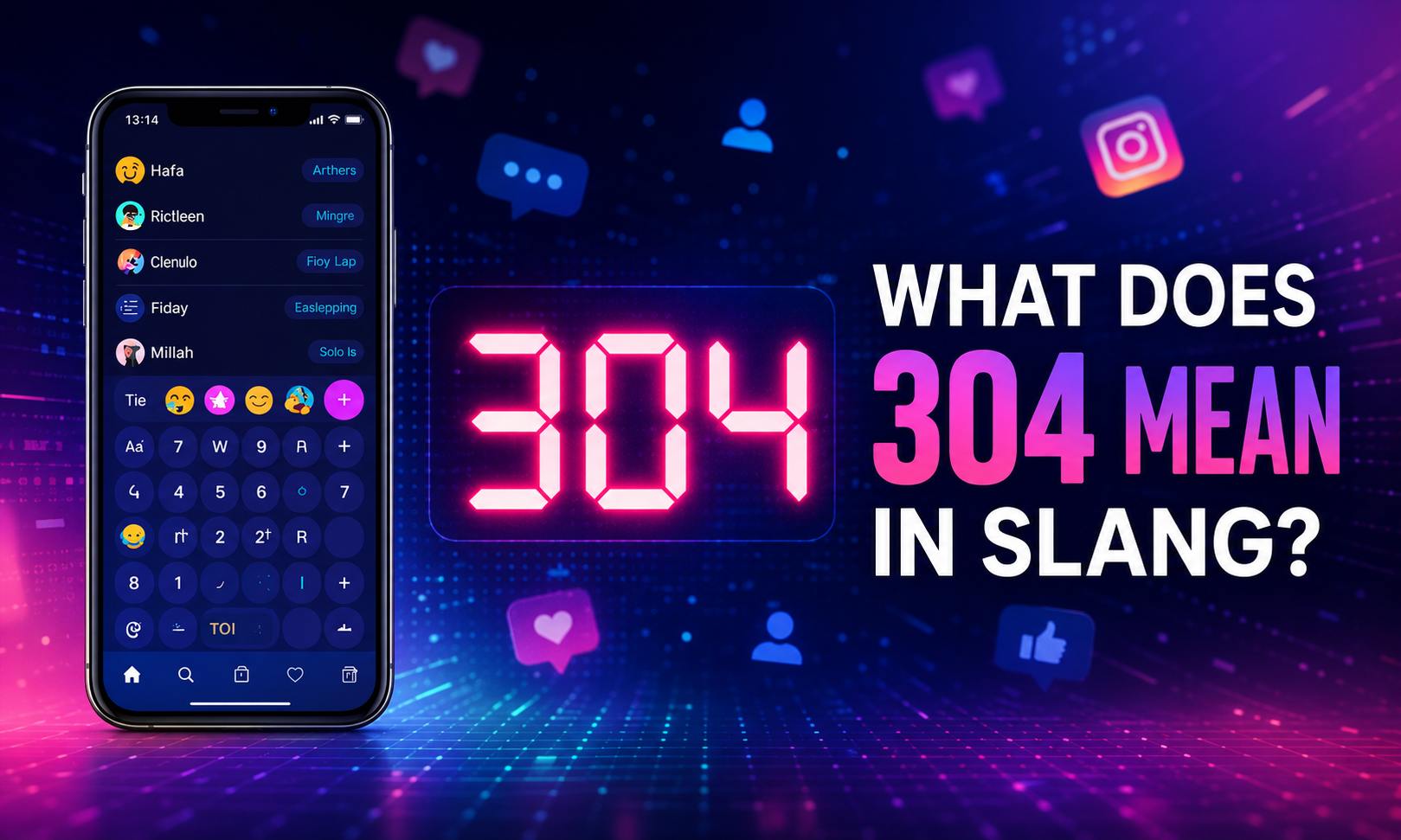 304 meaning slang