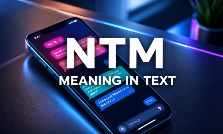 ntm meaning slang